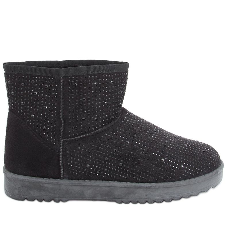 Emusy short snow boots from Amber Black