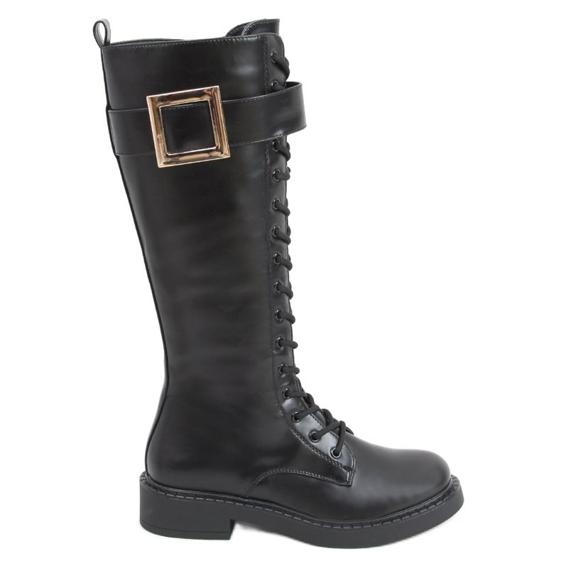 Lace-up boots Naomi Black