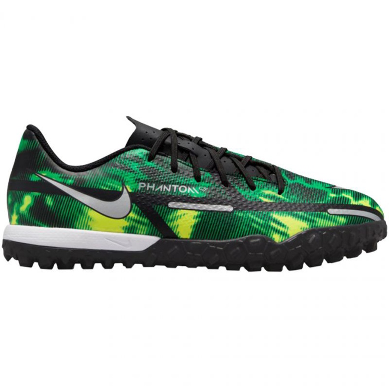 Nike Phantom GT2 Academy Tf Jr DM0739 003 soccer shoes multicolored green