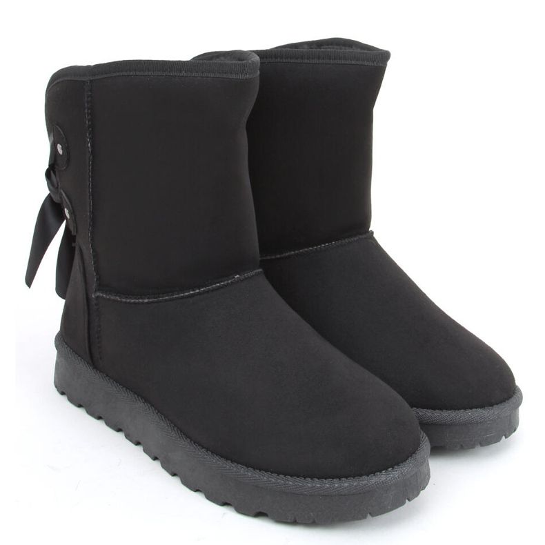 Emusy snow boots with Stella Black bows