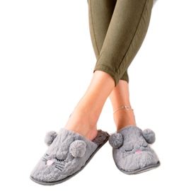 Evento Warm slippers grey