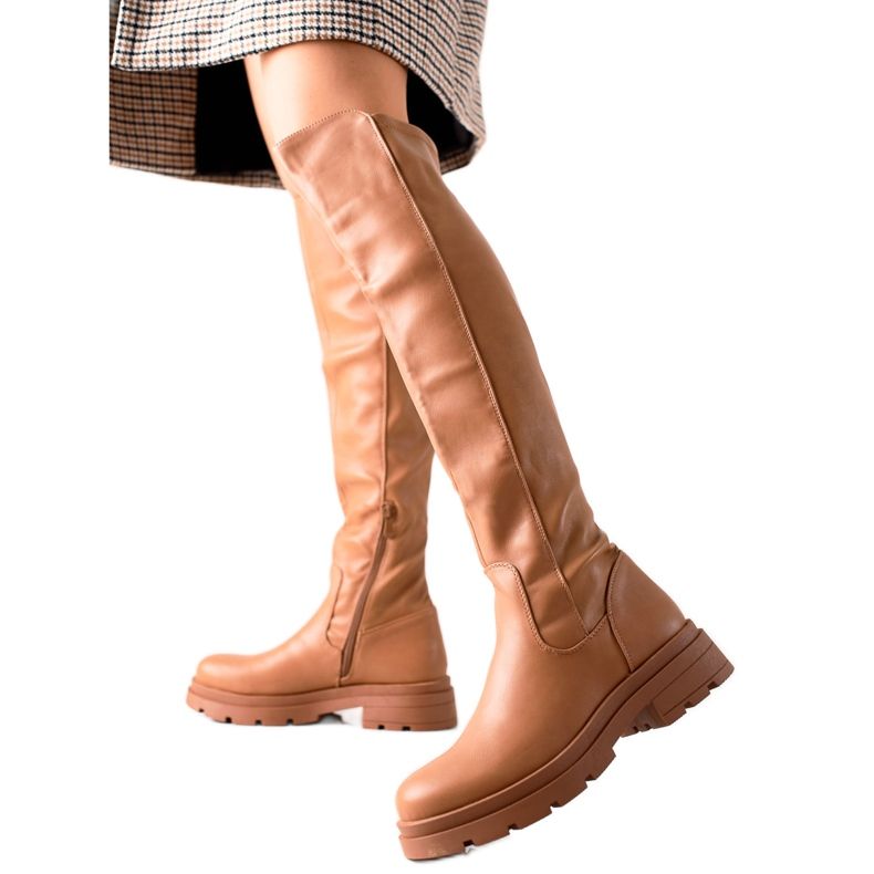 Sixth Sense Fashionable Camel Boots beige Sixth Sense Fashionable Camel Boots beige