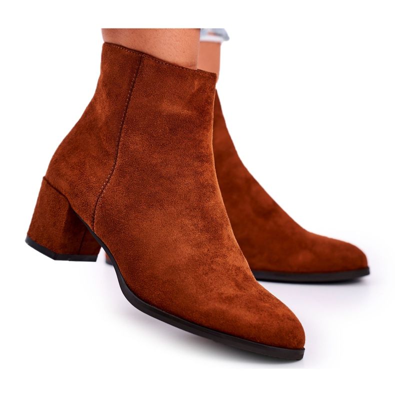 Women's Boots Sergio Leone Camel BT528 brown