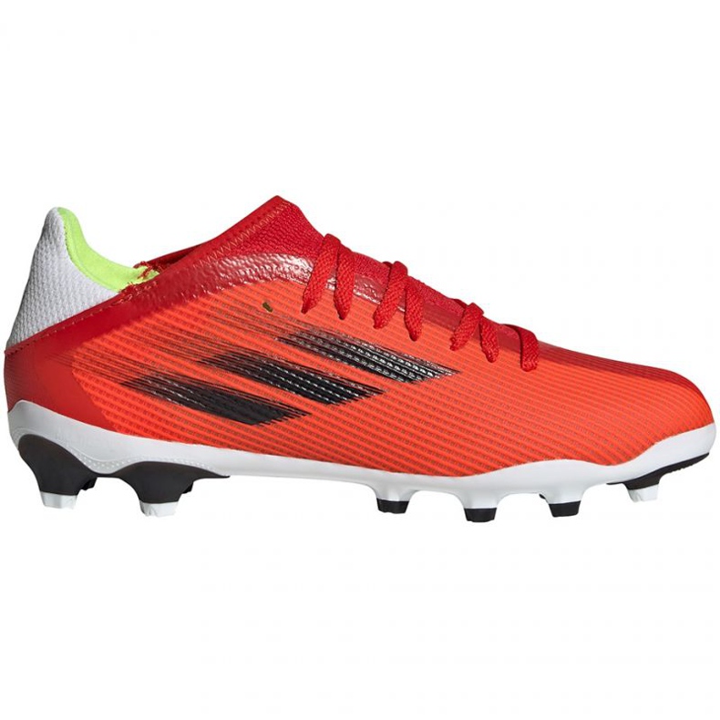 Adidas X Speedflow.3 Mg Jr FY3261 football boots multicolored oranges and reds
