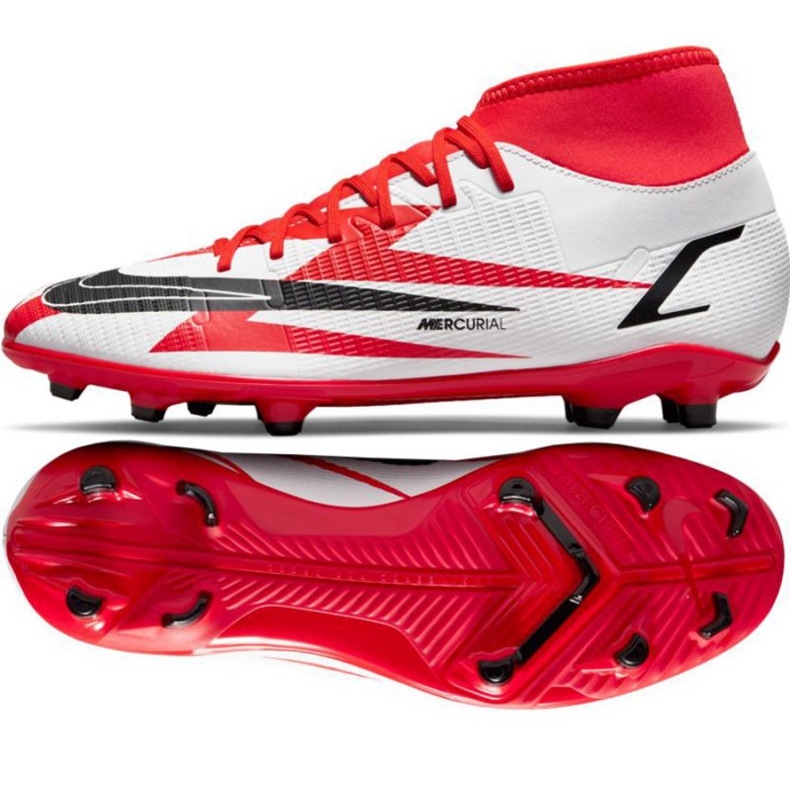 Nike Mercurial Superfly 8 Club CR7 Mg M DB2855-600 football shoes multicolored oranges and reds