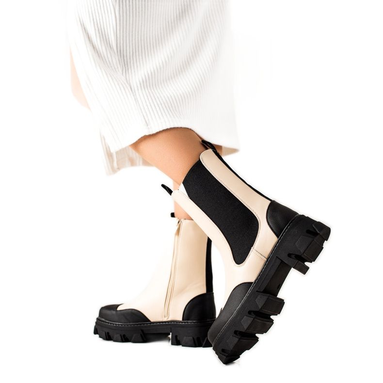 Seastar Workery Fashion boots beige