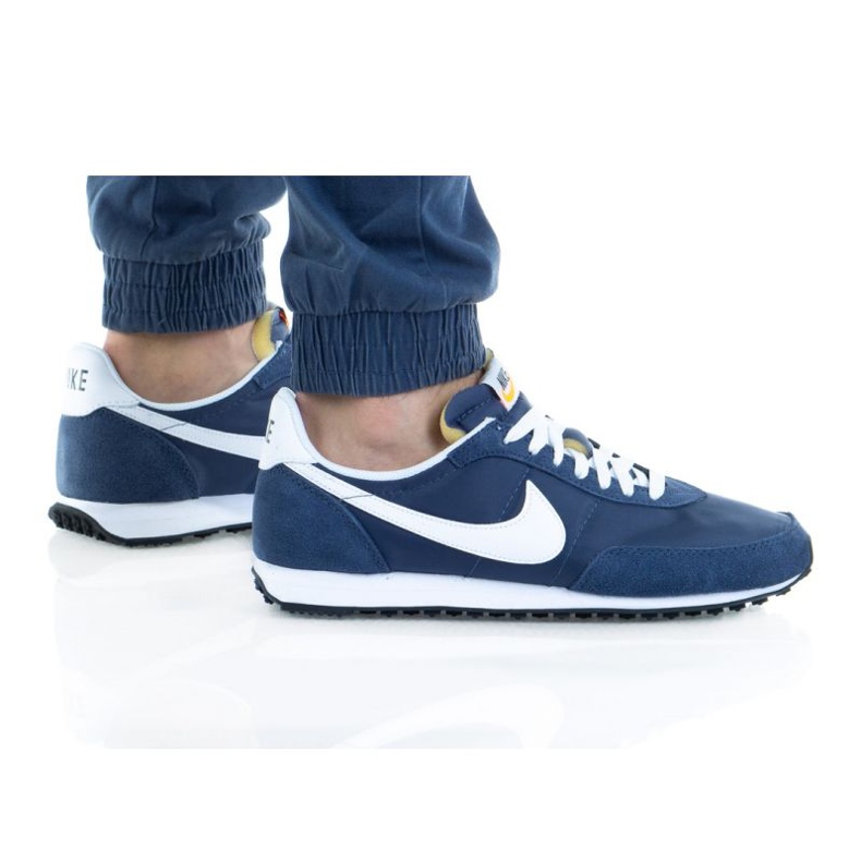 Nike Waffle Trainer 2 M DH1349-401 shoe navy blue