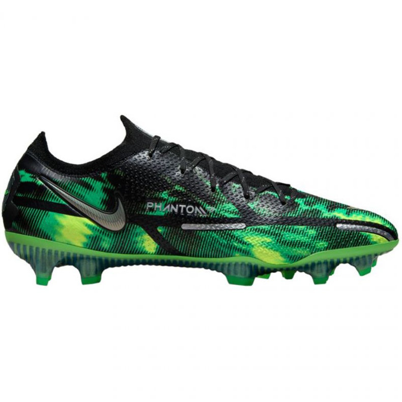 Nike Phantom GT2 Elite Fg Sw M DM0732 003 soccer shoes multicolored green