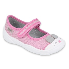 Befado children's shoes 209P034 pink silver