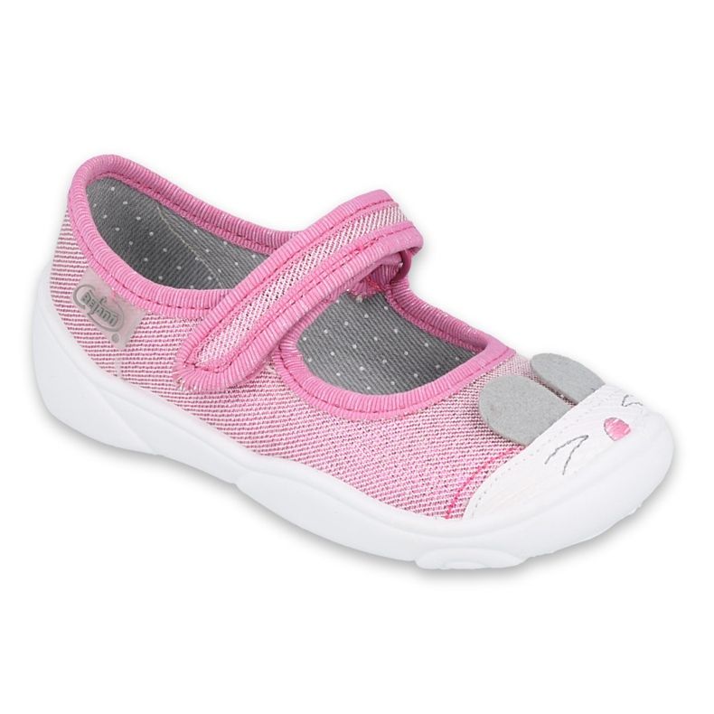 Befado children's shoes 209P034 pink silver