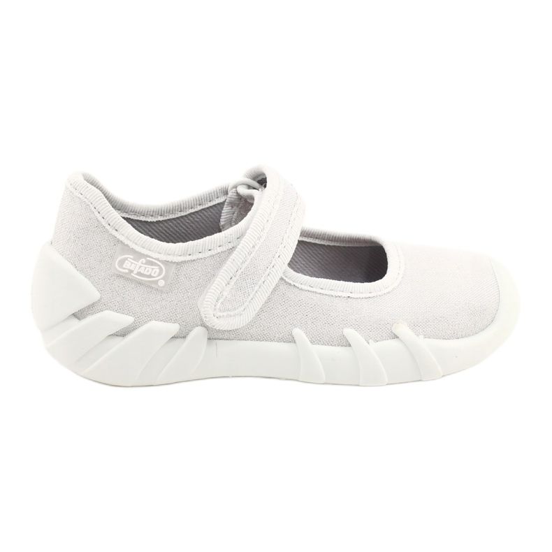 Befado children's silver speedy shoes 109P222 white