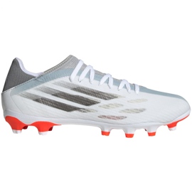 Adidas X Speedflow.3 Mg M FY3270 football boots blue, white, gray / silver white Adidas X Speedflow.3 Mg M FY3270 football boots blue, white, gray / silver white