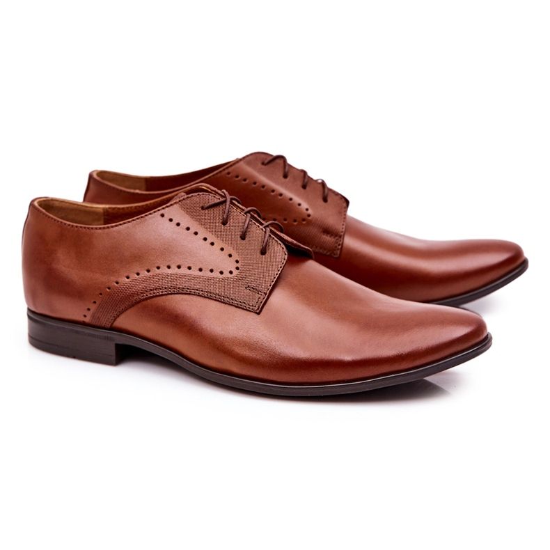 Bednarek Polish Shoes Classic Leather Shoes Bednarek 802 Brown