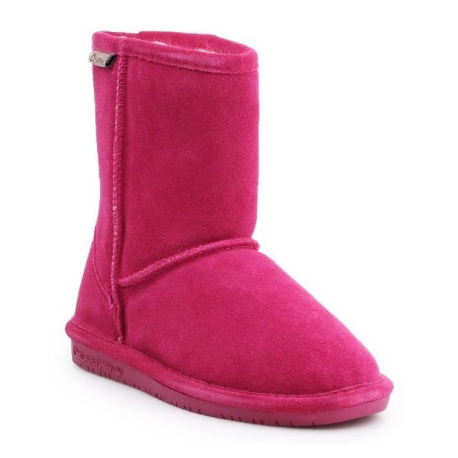 BearPaw 608Y Pom Berry winter boots pink
