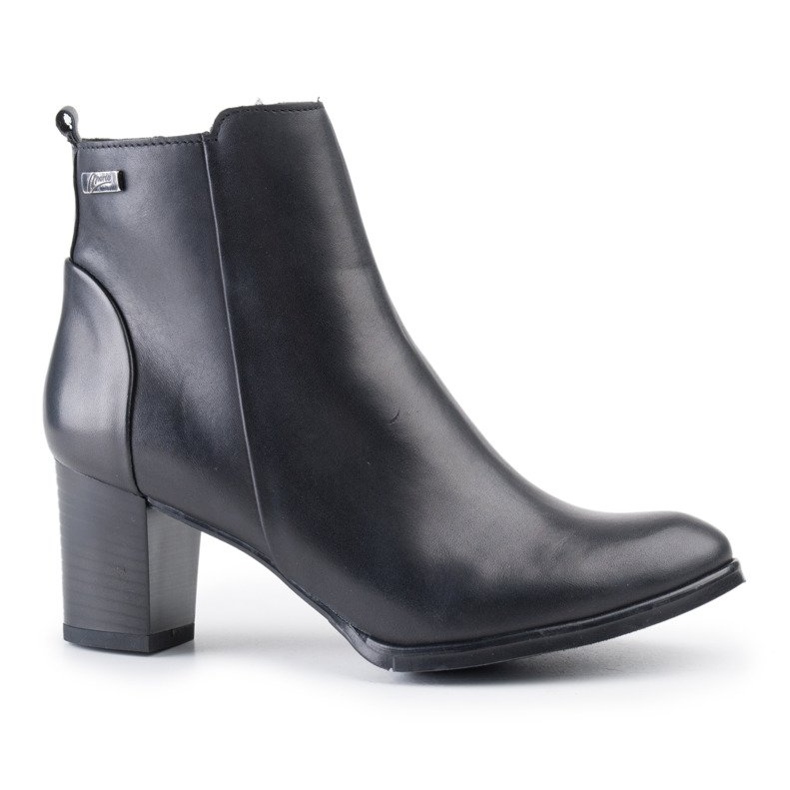 Marco Shoes Leather Boots 0599B-001-4 black Marco Shoes Leather Boots 0599B-001-4 black