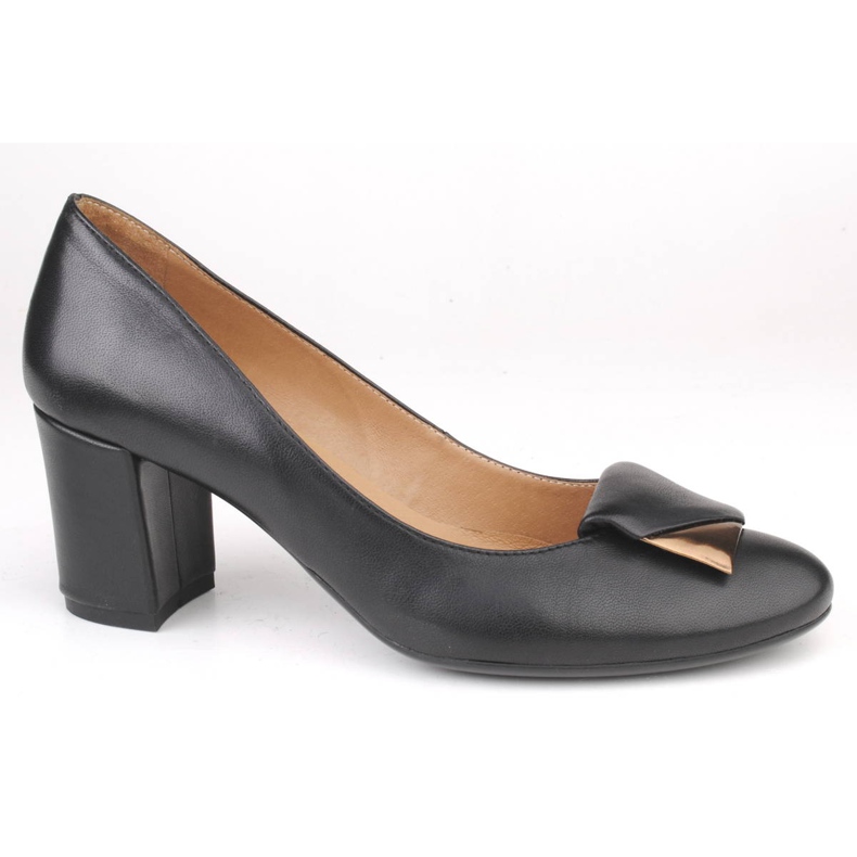 Marco Shoes Comfortable pumps for a wider foot with a soft insole black