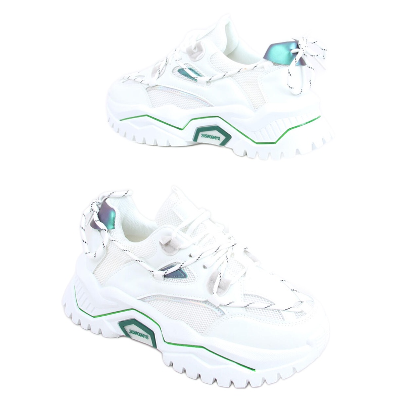 Berta White trainers green