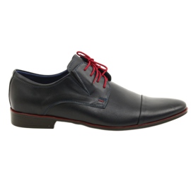 Olivier Men's leather shoes 286 navy blue Olivier Men's leather shoes 286 navy blue