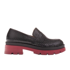 Marco Shoes Loafers with a thick sole black