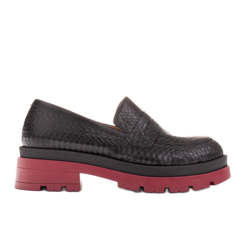 Marco Shoes Loafers with a thick sole black