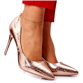 Snake Pattern Pins Rose Gold Tissoria golden Snake Pattern Pins Rose Gold Tissoria golden