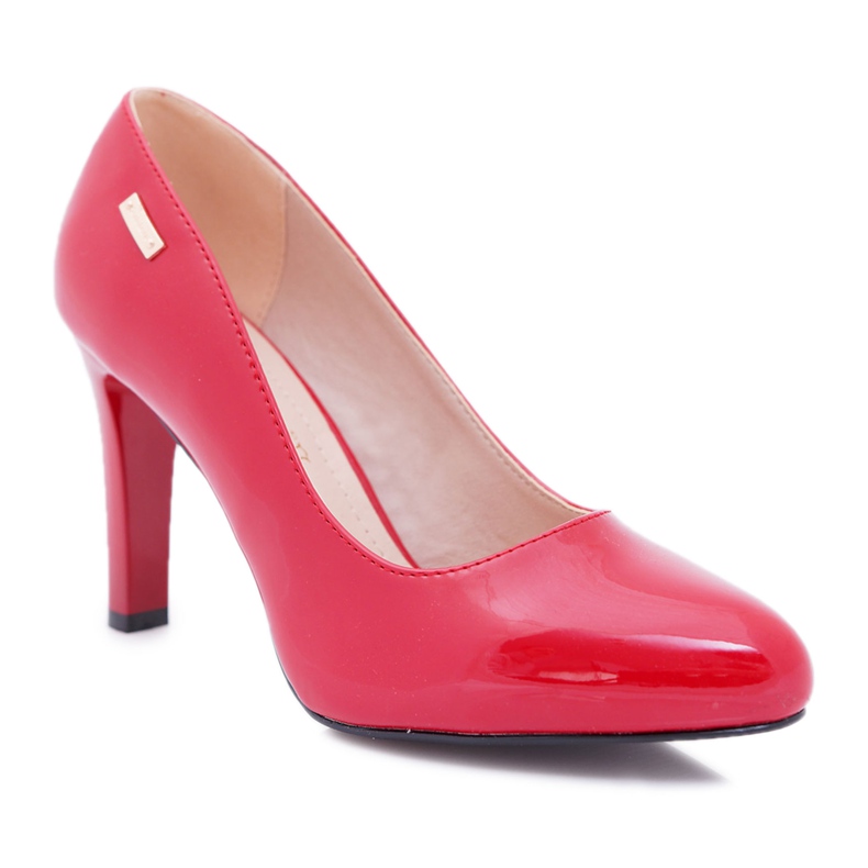 Women's pumps Patent Sergio Leone Campbell red