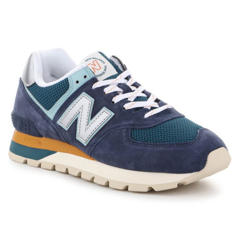 New Balance M ML574DHL shoes navy blue green