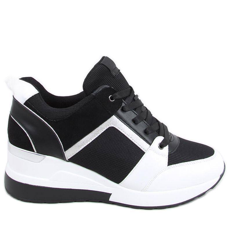 Wedge sneakers Diego BLACK / WHITE