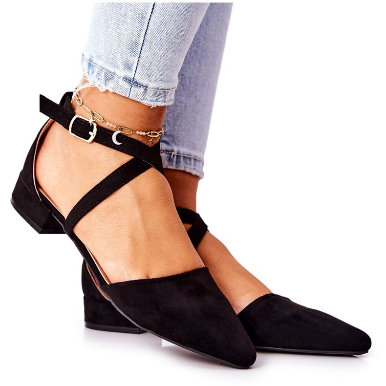 WS1 Pumps On Low Heels Black Giovanna