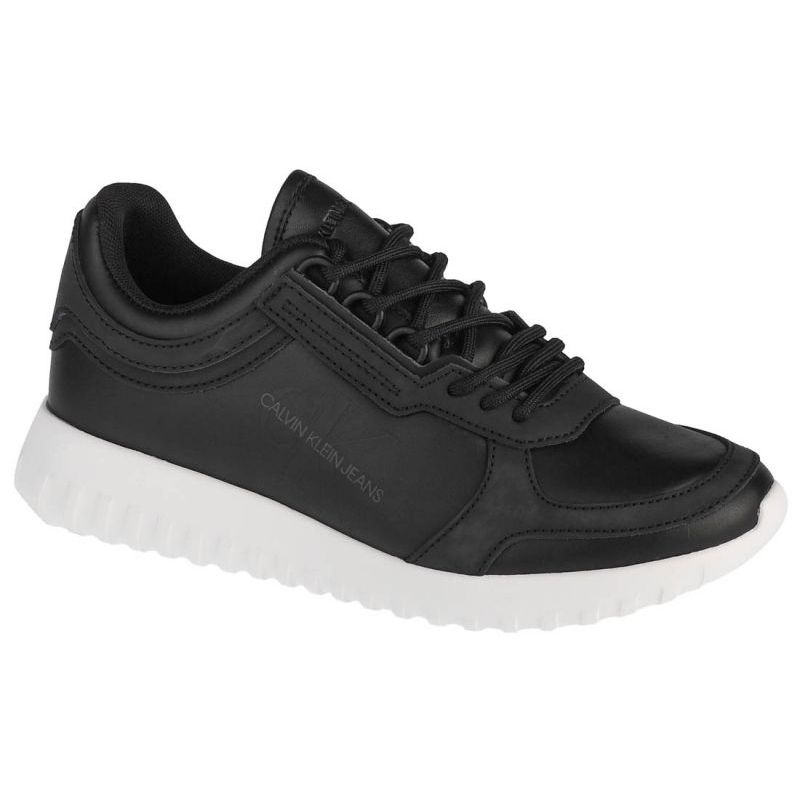 Calvin Klein Runner Laceup W YW0YW00375 BEH shoes black KeeShoes