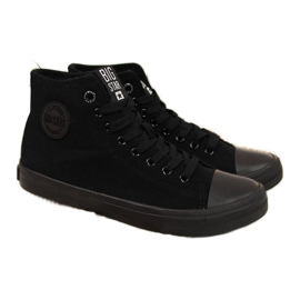 High-top textile sneakers Big Star W FF274A170 black