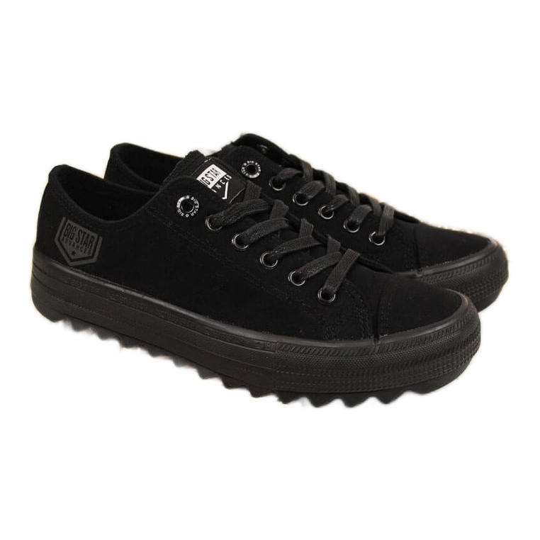 Textile sneakers Big Star W FF274248 black