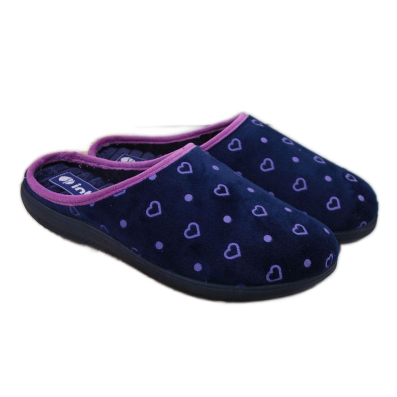 Home slippers Inblu W ARC5A navy blue