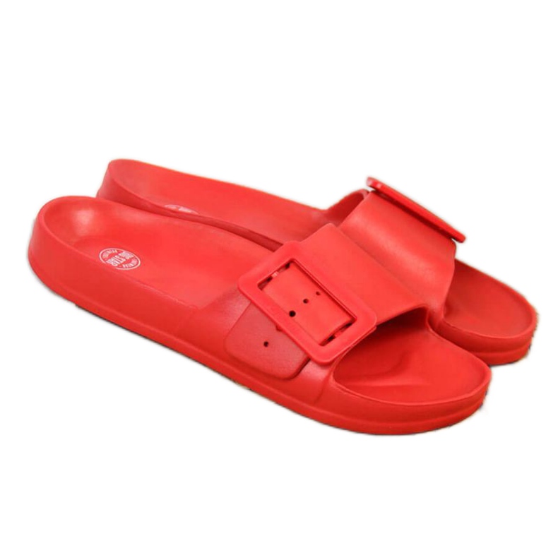 Beach slippers Big Star W FF274A385 red