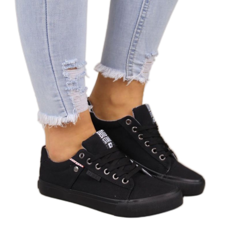 Low-top sneakers Big Star W AA274513 black Low-top sneakers Big Star W AA274513 black