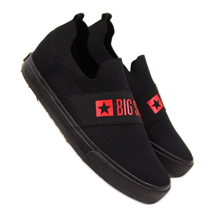 Black Slip on Sneakers Big Star W FF274221