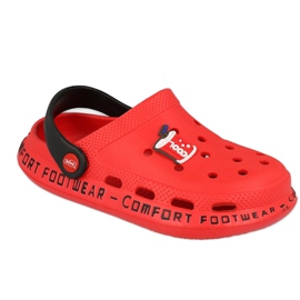 Befado children's foam slippers - red 159Y102