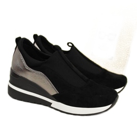 Wedge sneakers W Vinceza WM790B black