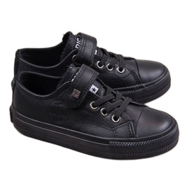 Velcro sneakers Big Star Jr EE374034 black white