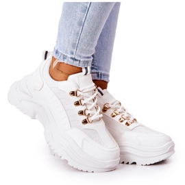 PM1 Sport Shoes On The White Flynn Platform