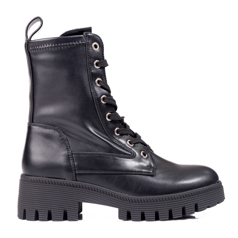 Diamantique Classic Laced Trappers black