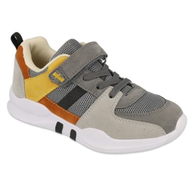 Befado children's shoes 516X131 grey yellow Befado children's shoes 516X131 grey yellow