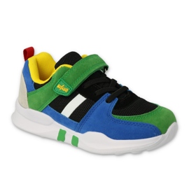 Befado children's shoes 516X133 black blue multicolored green Befado children's shoes 516X133 black blue multicolored green