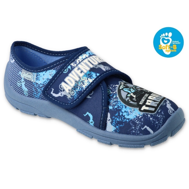 Befado children's shoes 974Y435 navy blue multicolored