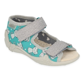 Befado children's shoes 342P041 multicolored grey