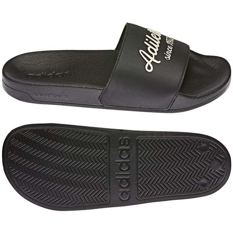 Adidas Adilette Shower GW8747 slippers black Adidas Adilette Shower GW8747 slippers black