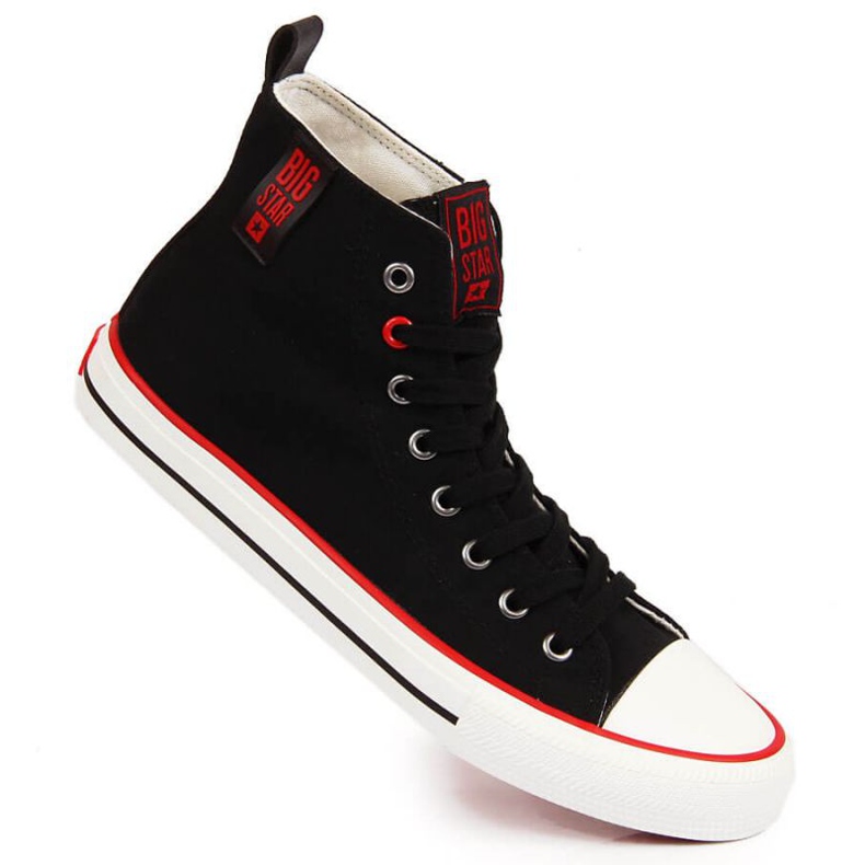 High-top sneakers Big Star W JJ274126 black High-top sneakers Big Star W JJ274126 black