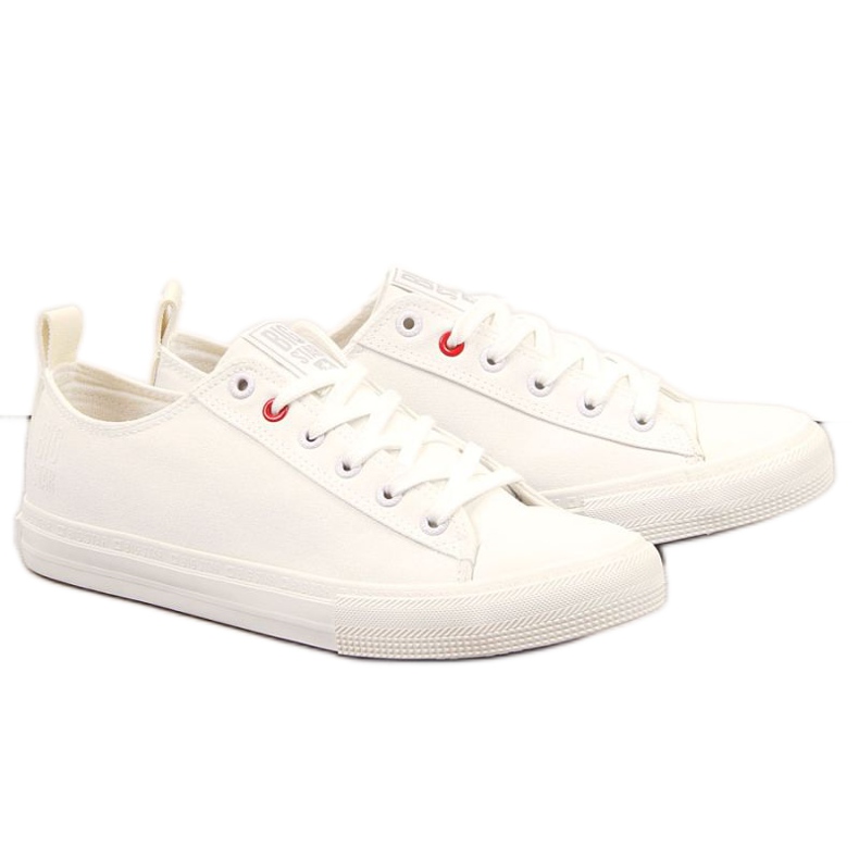 Low-top sneakers Big Star M JJ174001 white Low-top sneakers Big Star M JJ174001 white
