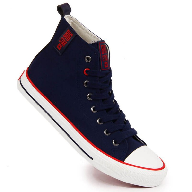 High-top trainers Big Star W JJ274125 navy blue