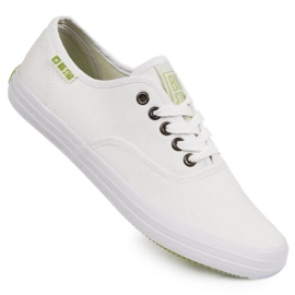 Textile sneakers Big Star W JJ274260 white